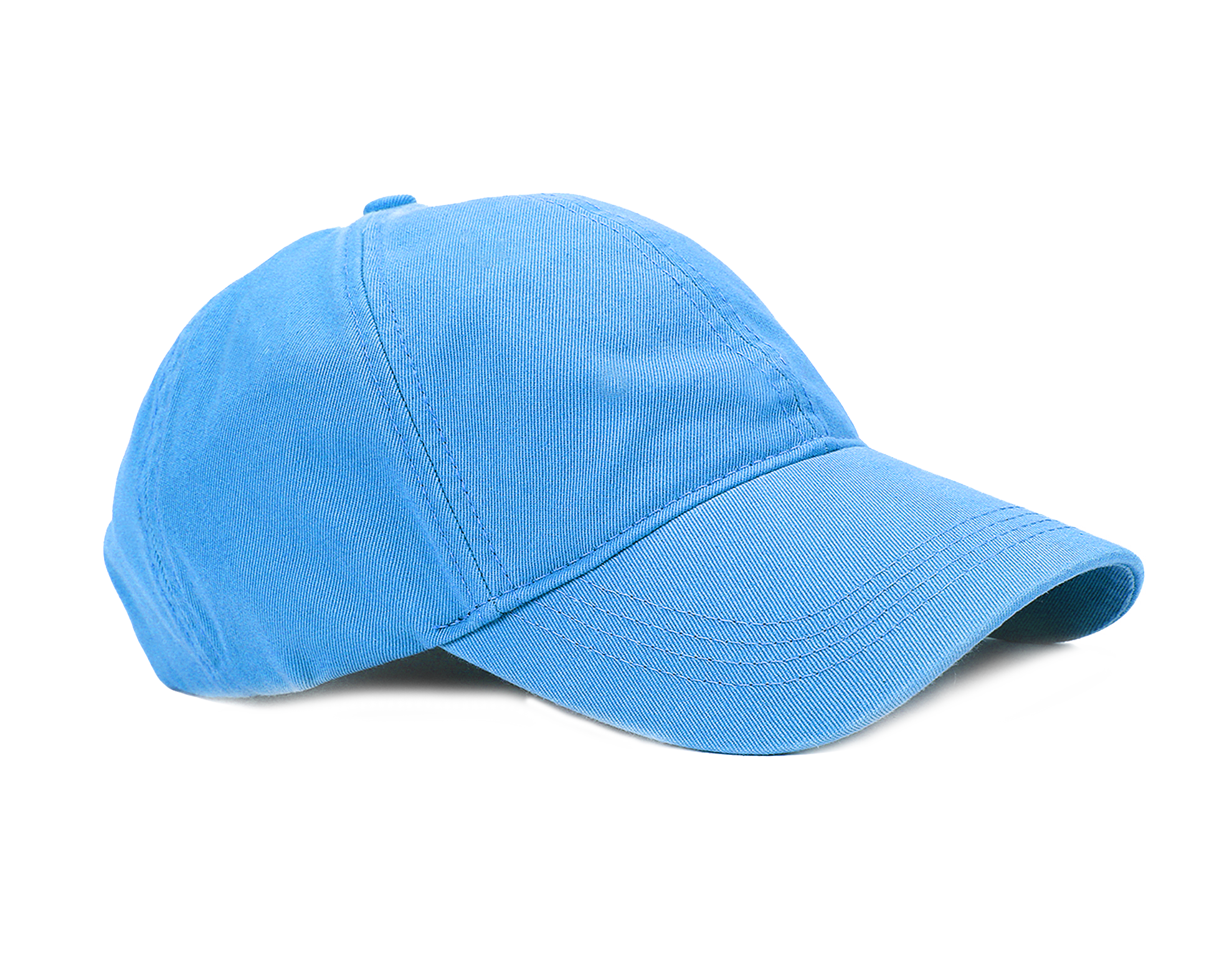 blue cap