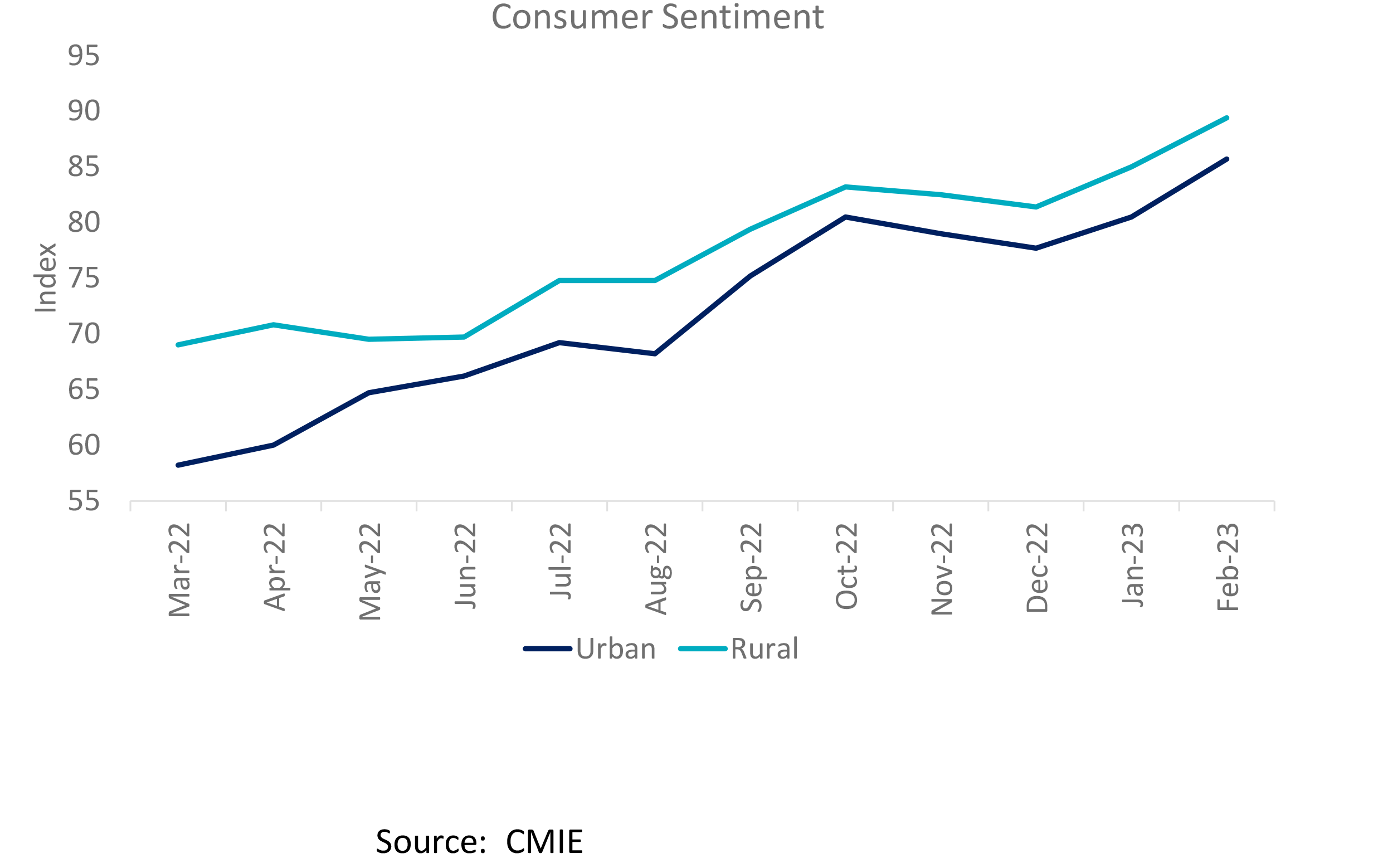 Consumer sentiments high on expectations