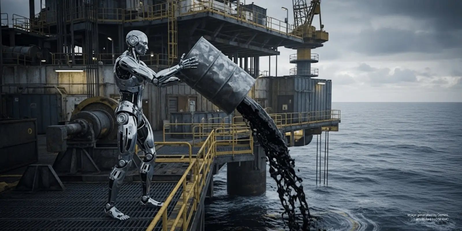 Chrome robots terminating liquid gold?