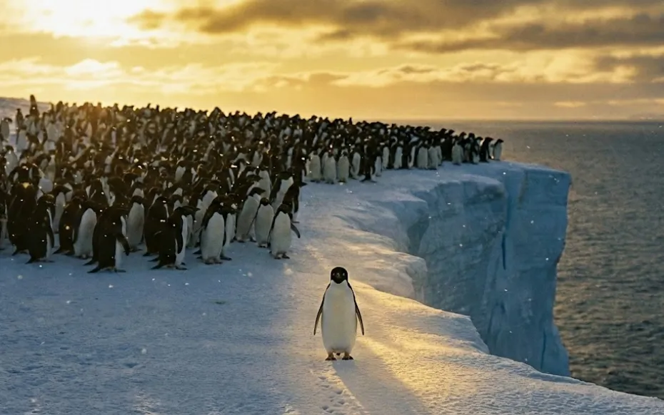 The Penguin That Walked Away