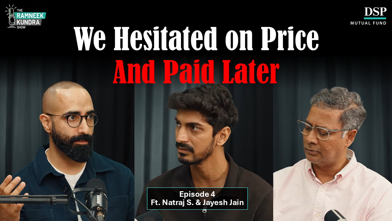 The Ramneek Kundra Show | The Choice, the Conviction & the Cost |  ft. Natraj S. & Jayesh Shah